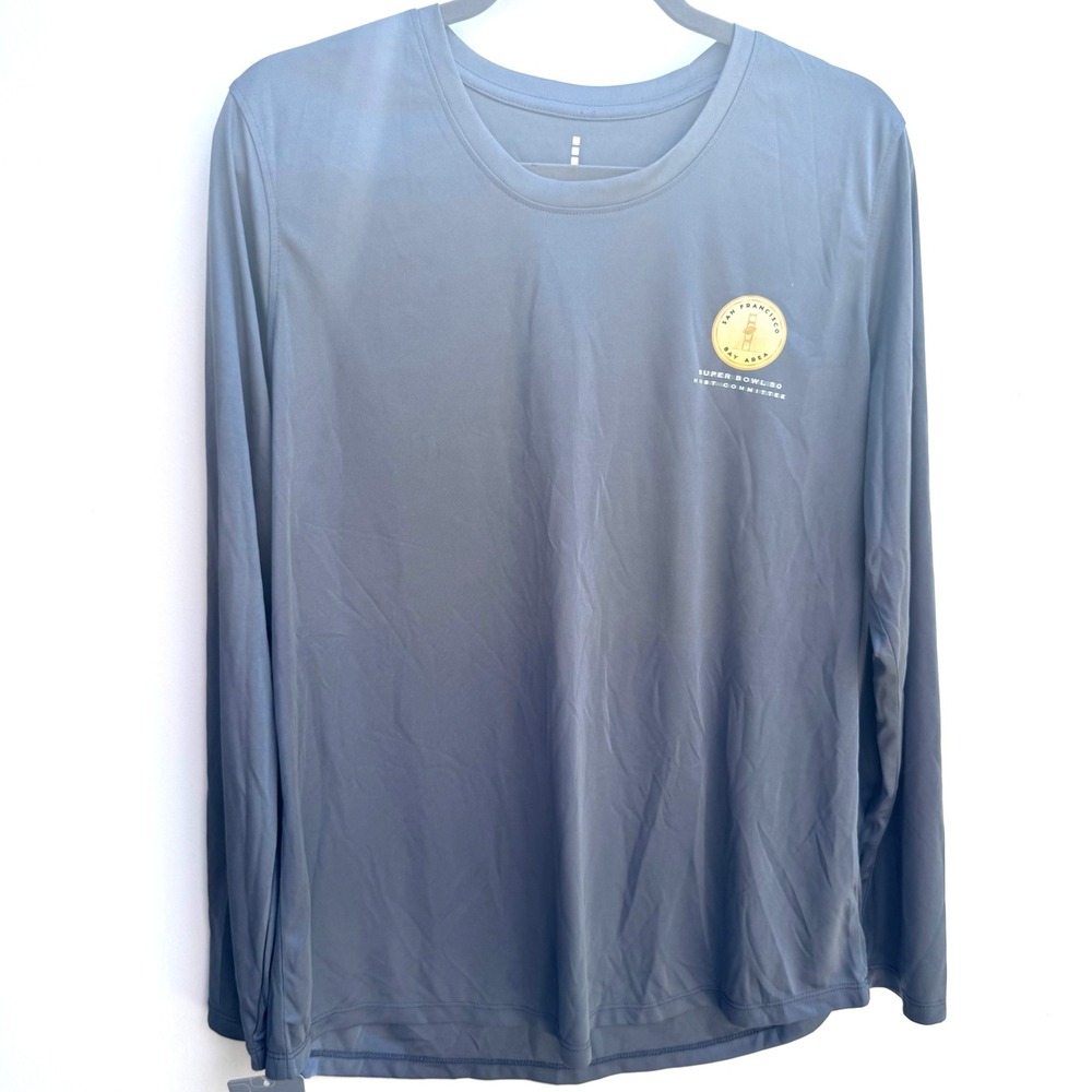 ELEVATE SPORT Women's NWT Super Bowl 50 Host Committee Long Sleeve Shirt XL